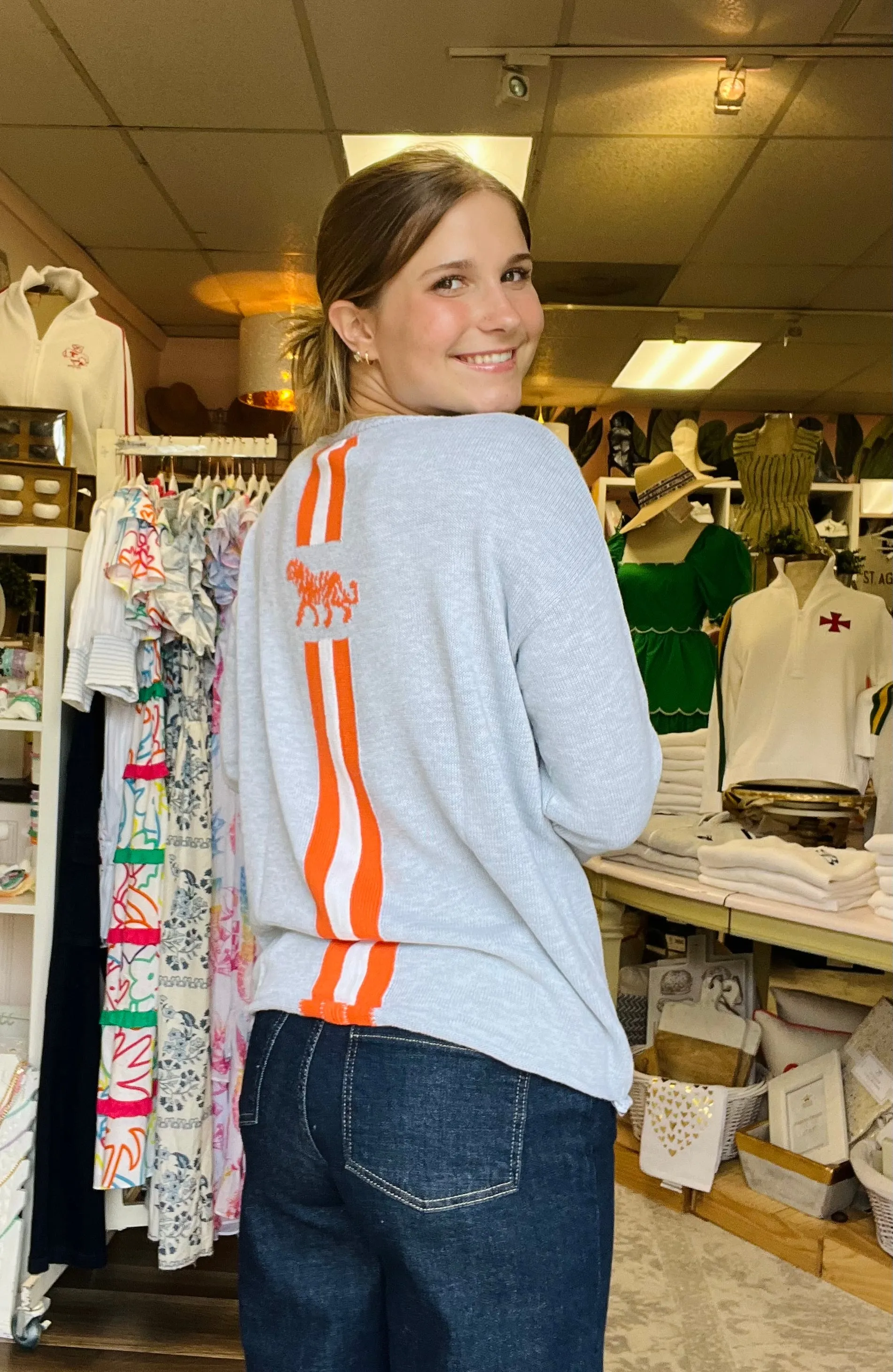 Apparel- Game Day Collegiate Custom Sweaters