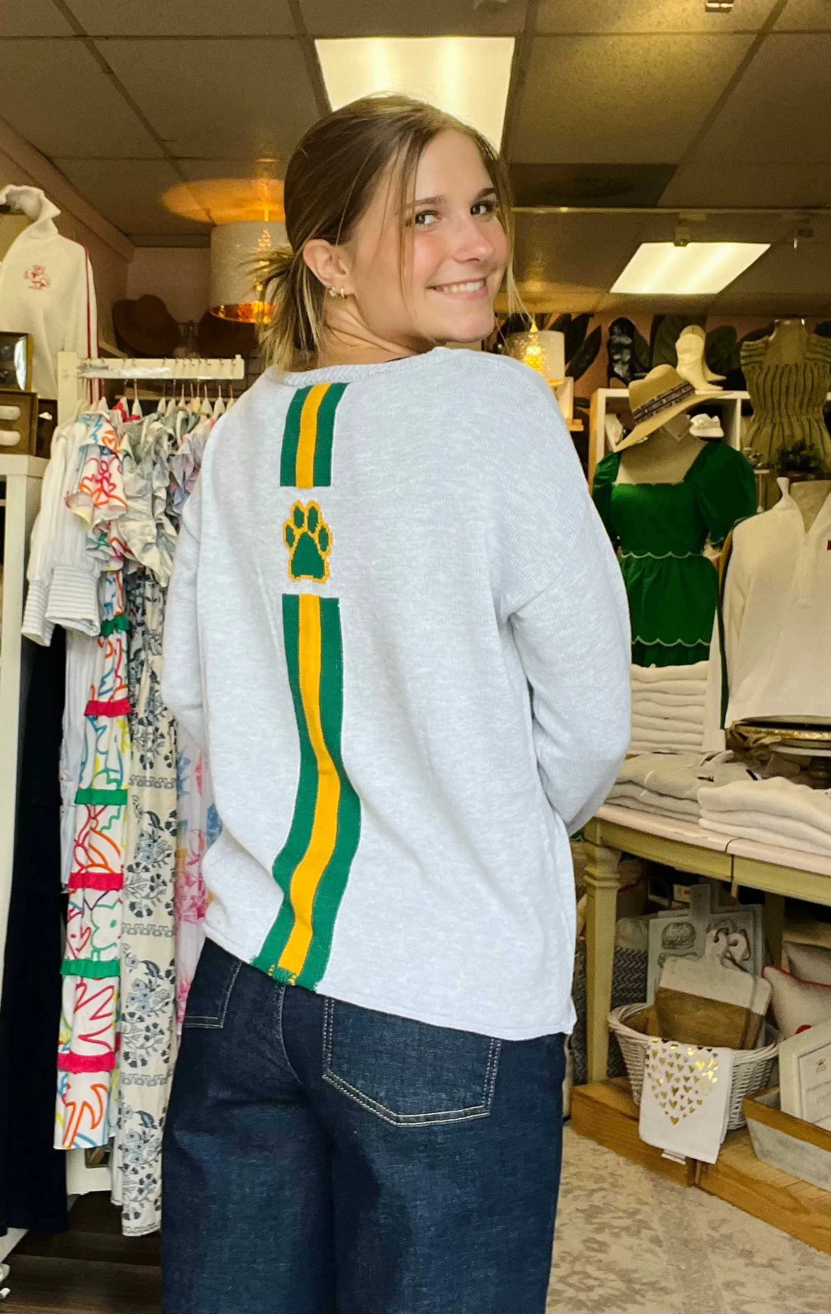 Apparel- Game Day Collegiate Custom Sweaters