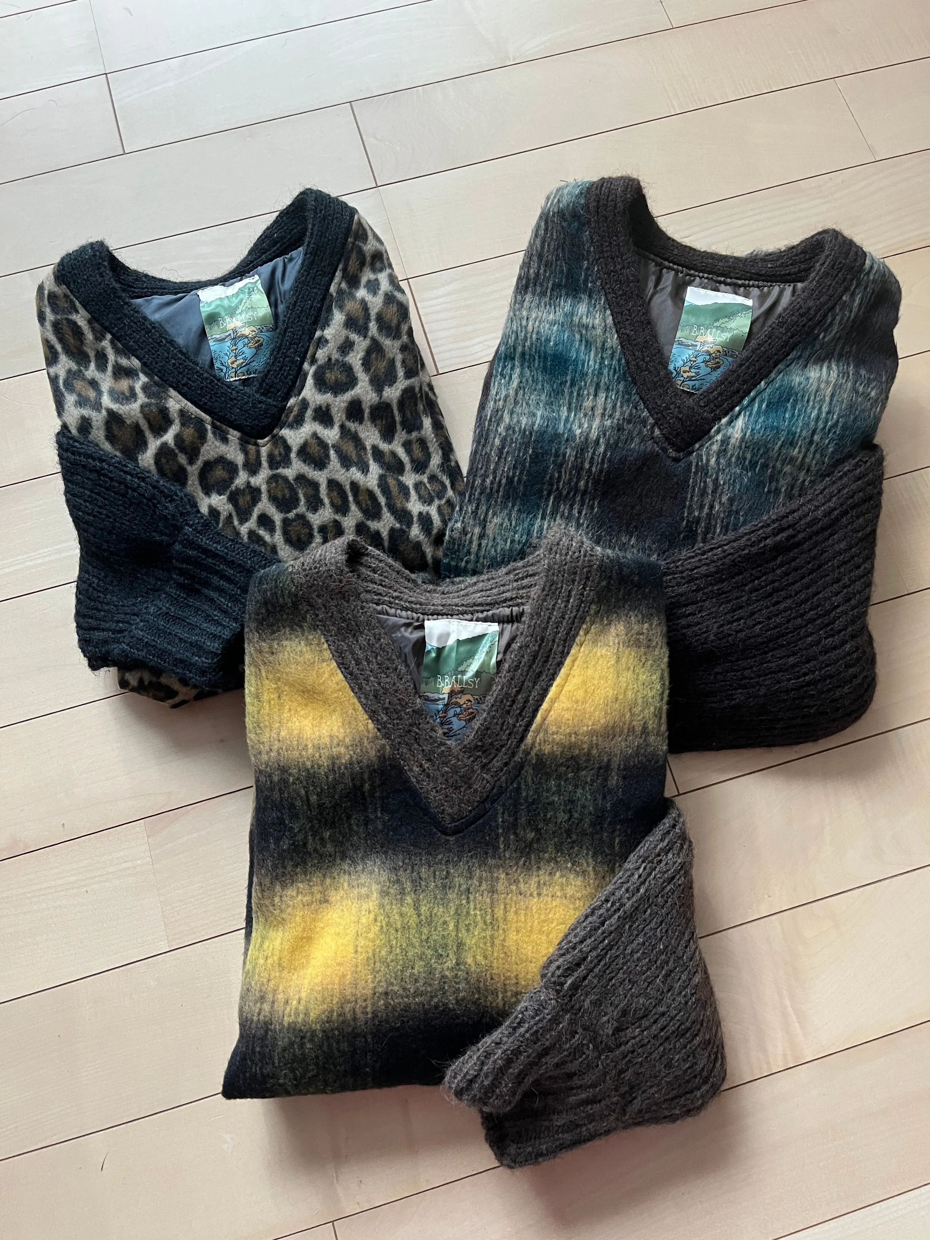 Assorted Shaggy Knit Outerwear