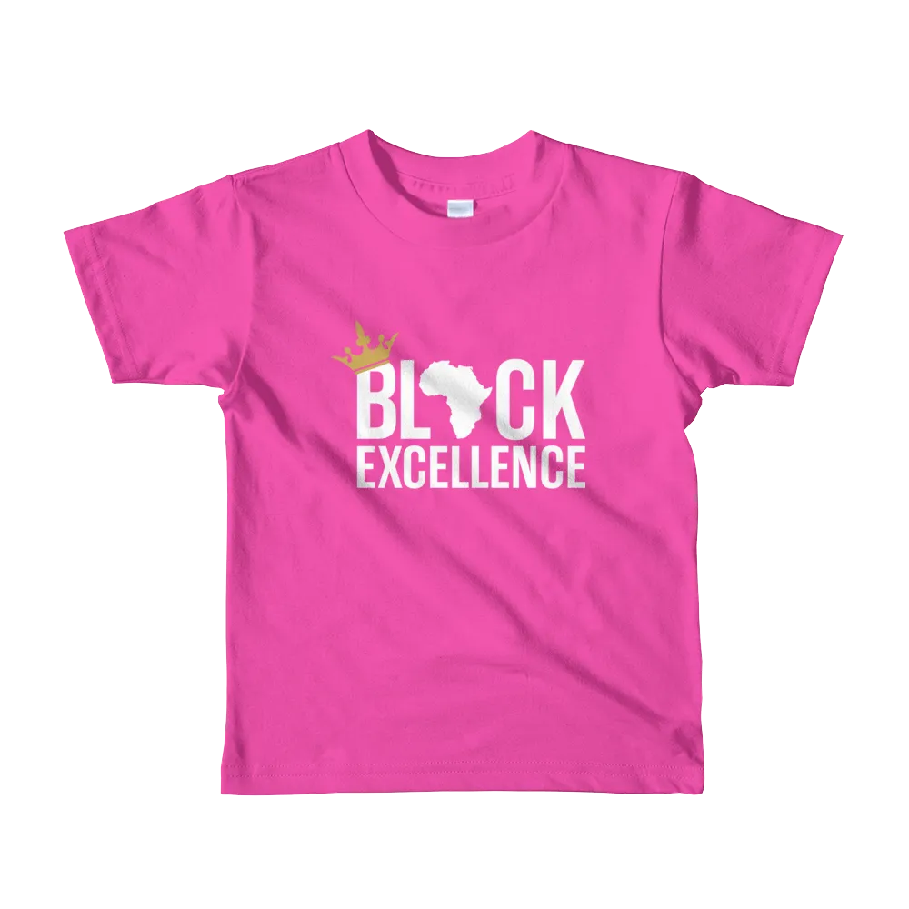 Black Excellence Short sleeve kids t-shirt
