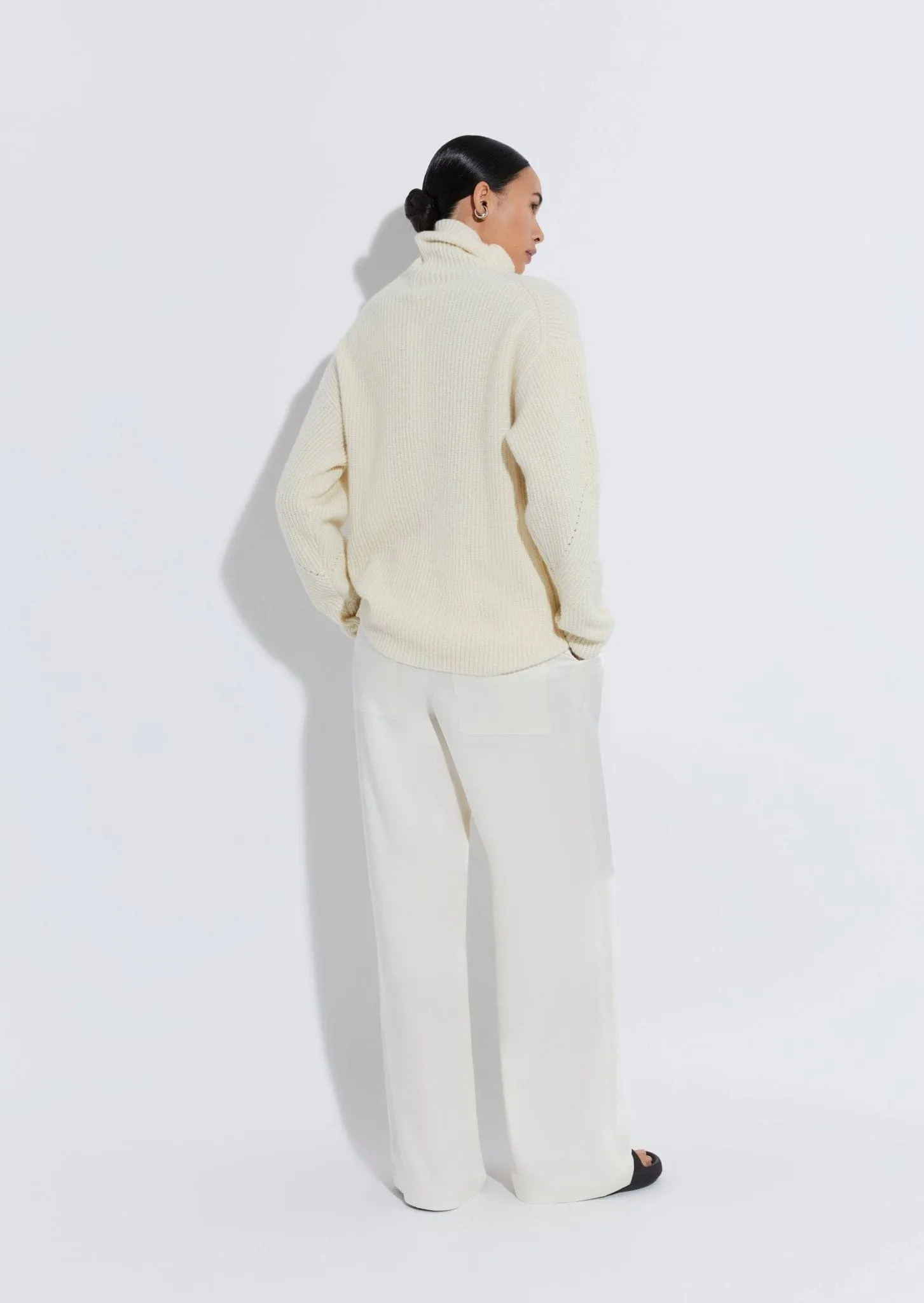 Cashmere Silk Turtleneck