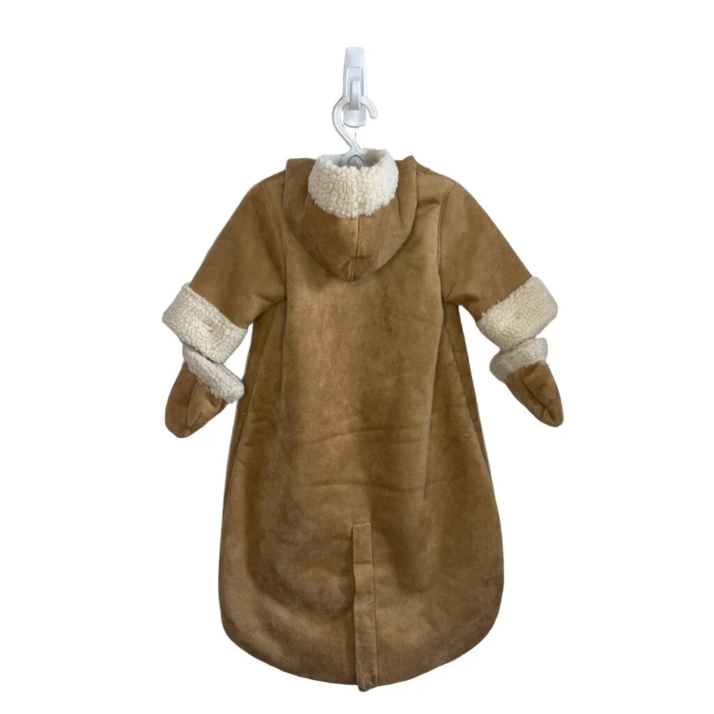 Faux Fur Bunting Outfit w/Hood, Mittens