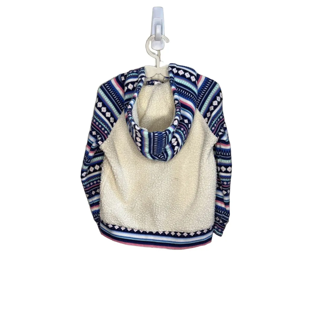 Fleece Zip-up Hoodie Jacket