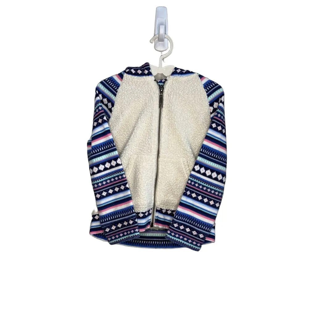 Fleece Zip-up Hoodie Jacket
