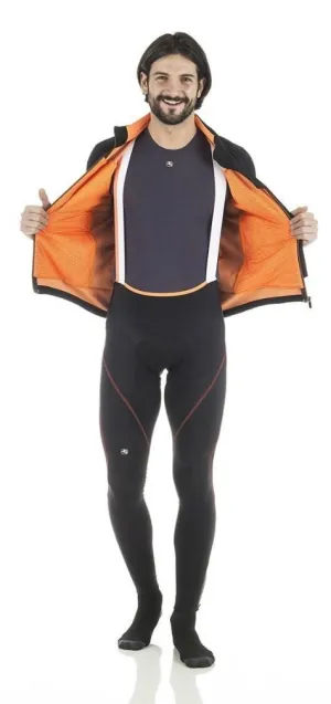 Giordana Sosta Insulated Bib Tight - Black Orange