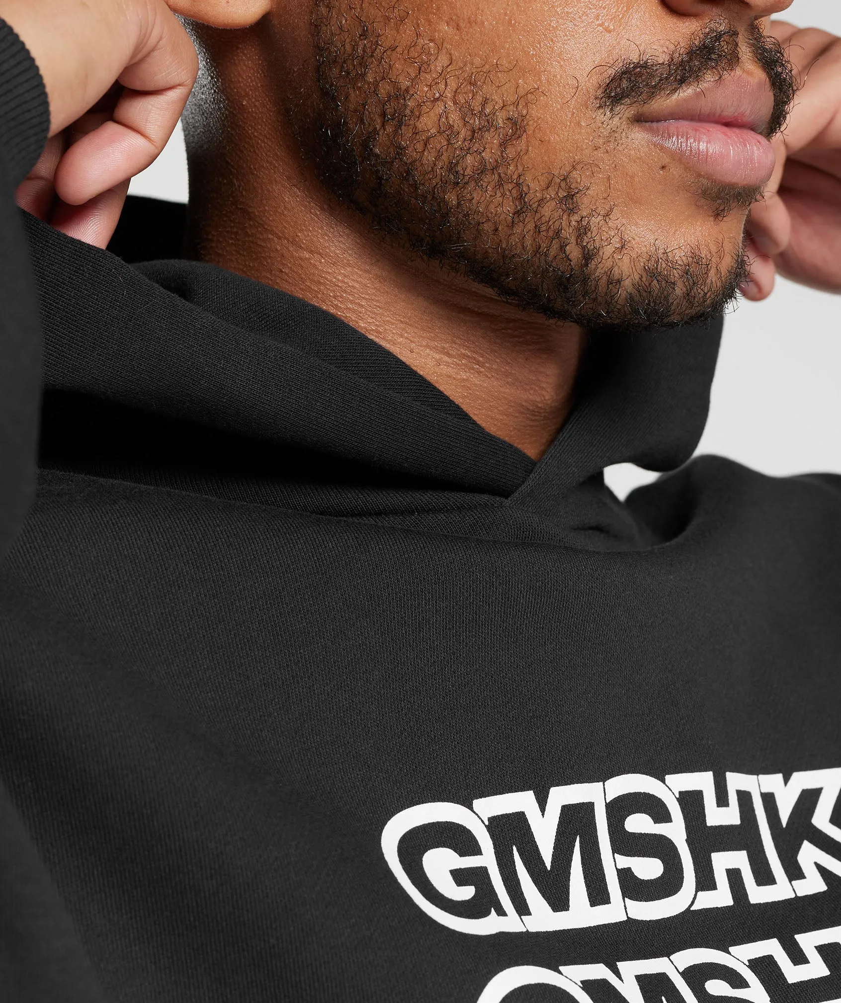 Gymshark GMSHK Hoodie - Black
