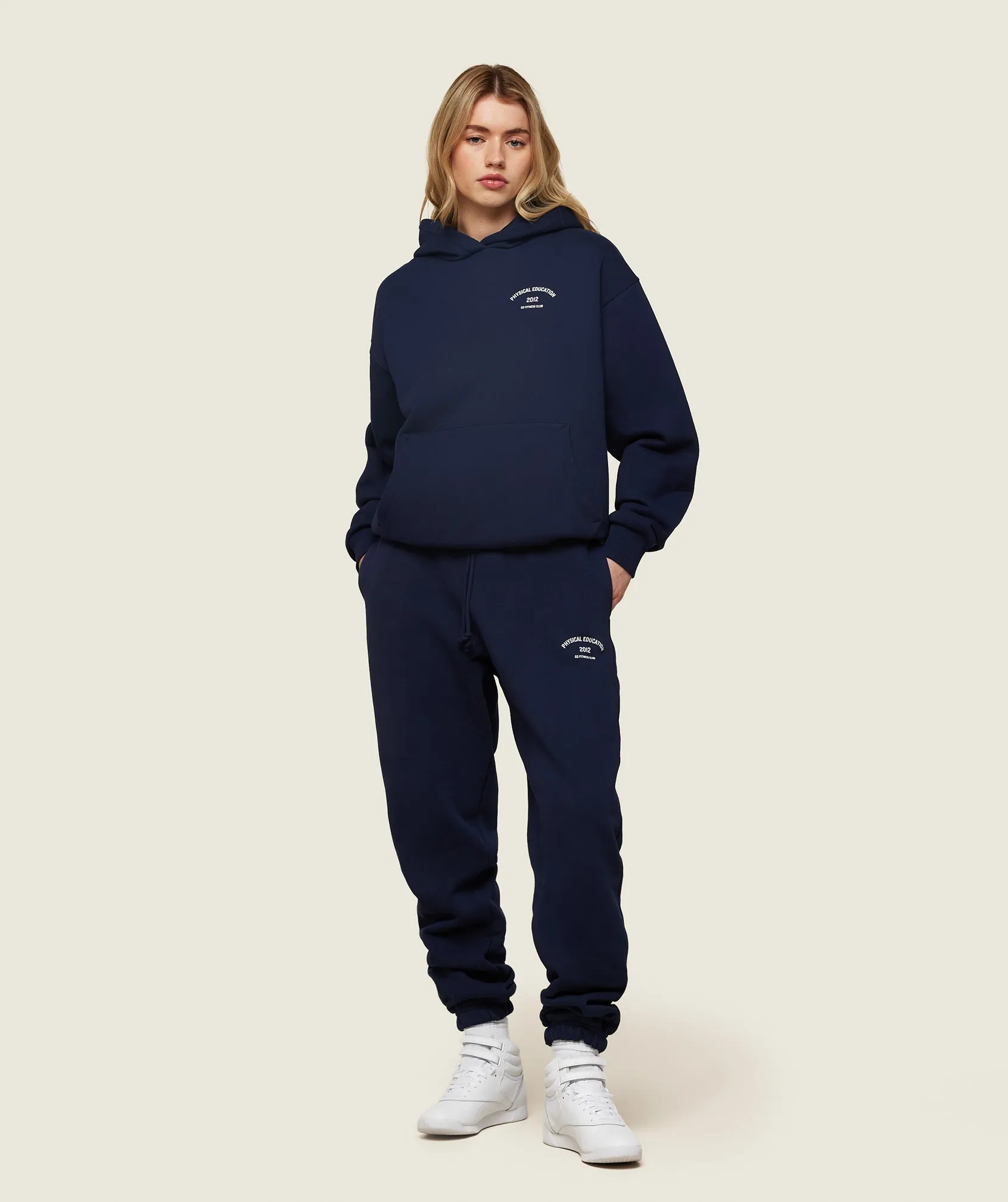 Gymshark Phys Ed Graphic Hoodie - Blue