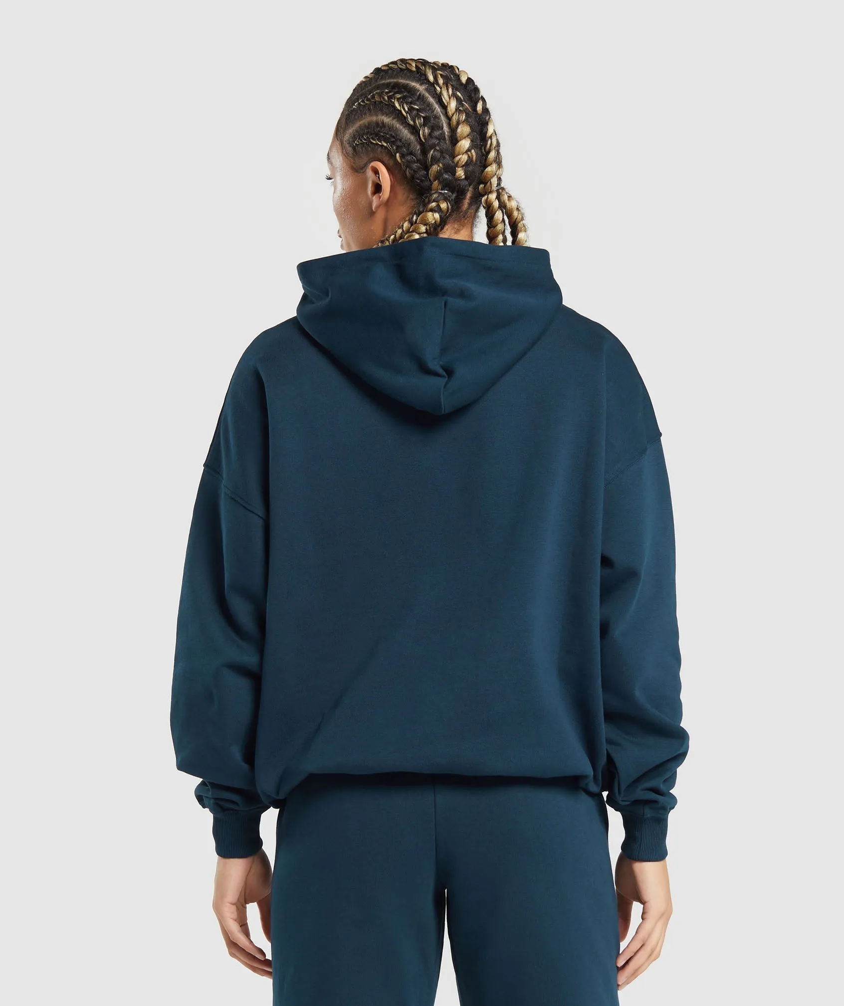 Gymshark Weightlifting Oversized Hoodie - Navy