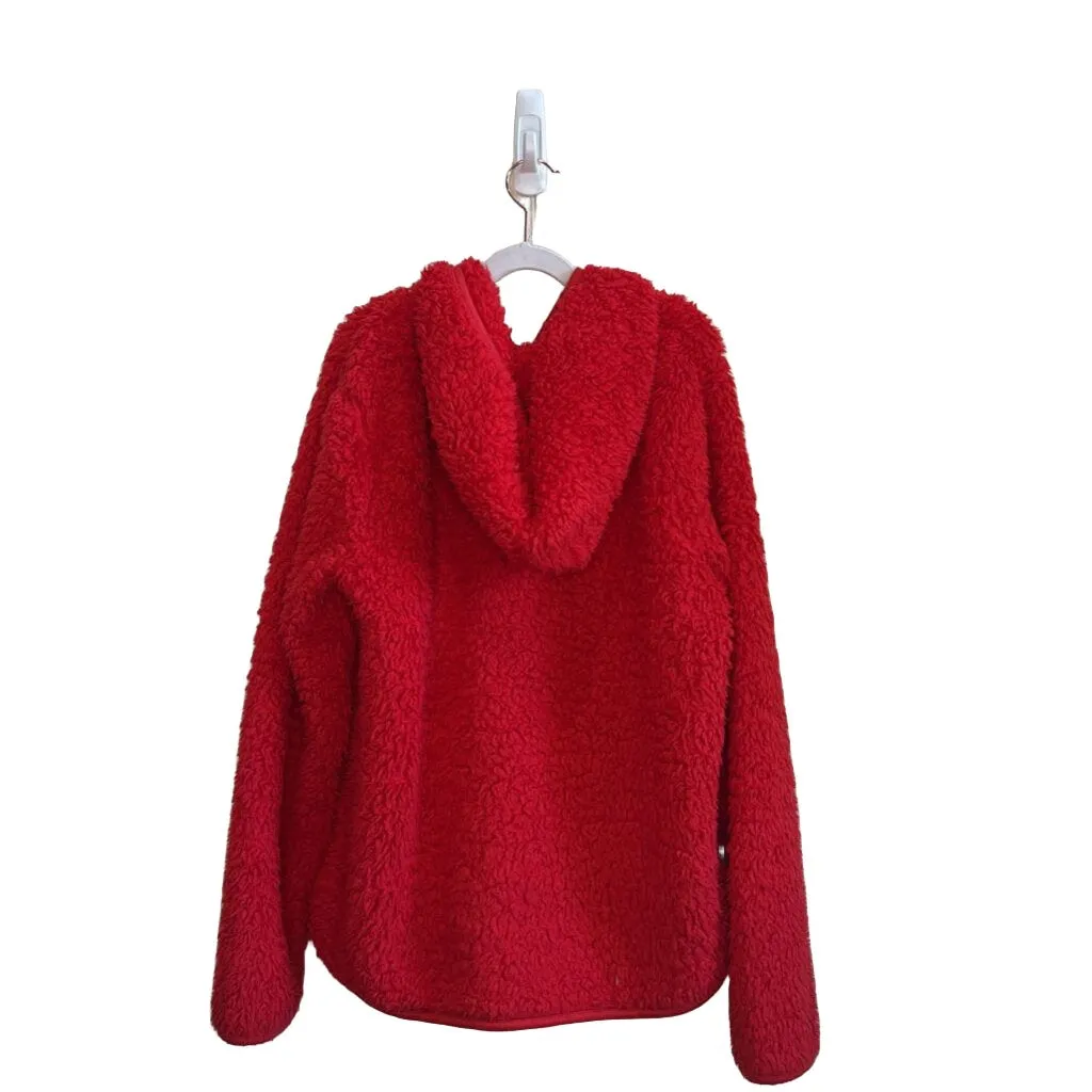 Hooded Zip Up Fleece Jacket