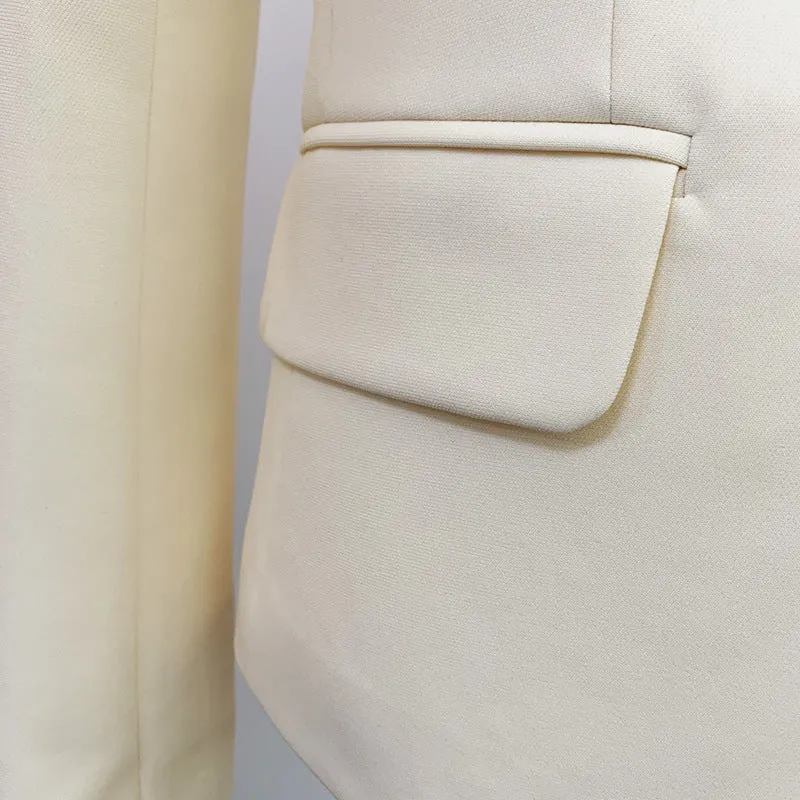 'Leosoxs' White Blazer