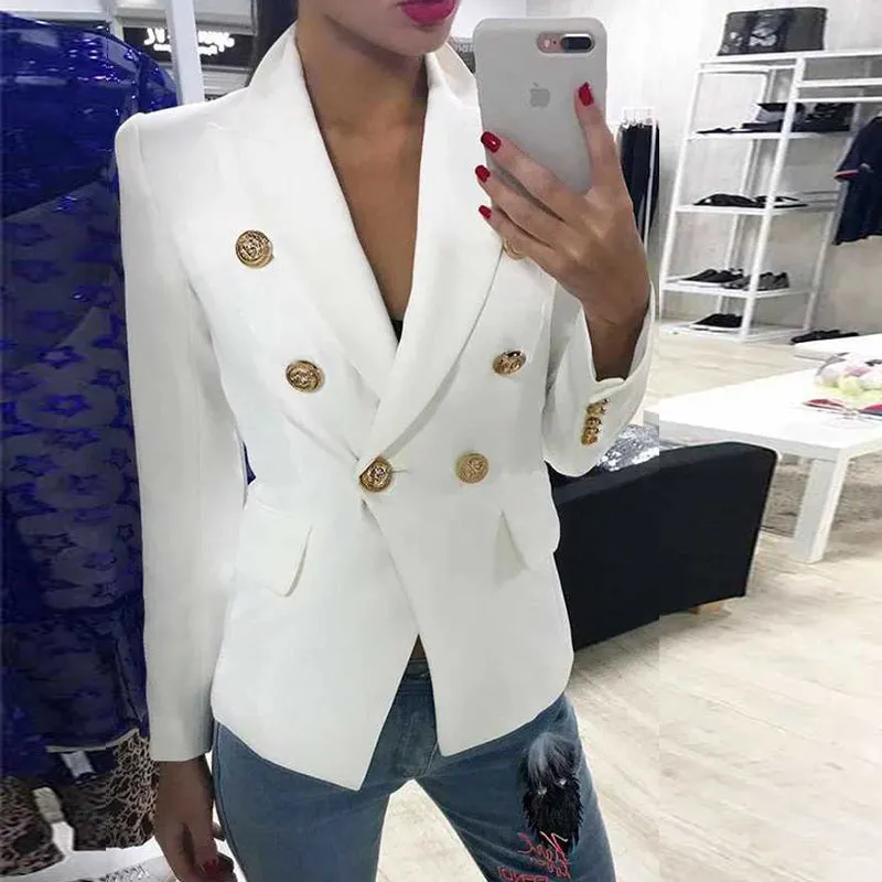 'Leosoxs' White Blazer