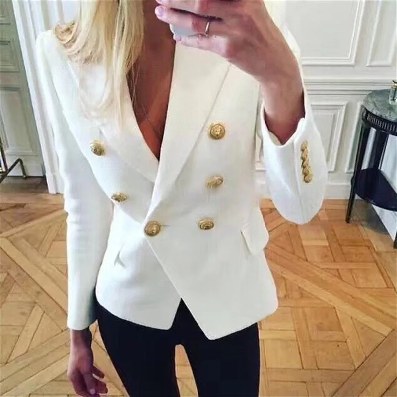 'Leosoxs' White Blazer