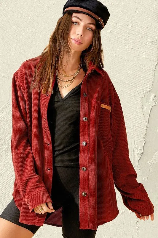 Madera Oversized Shacket