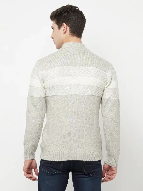 Men Natural Melange Sweaters