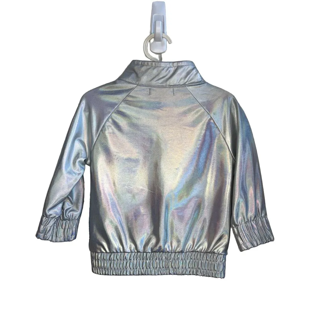Metallic Spandex Jacket