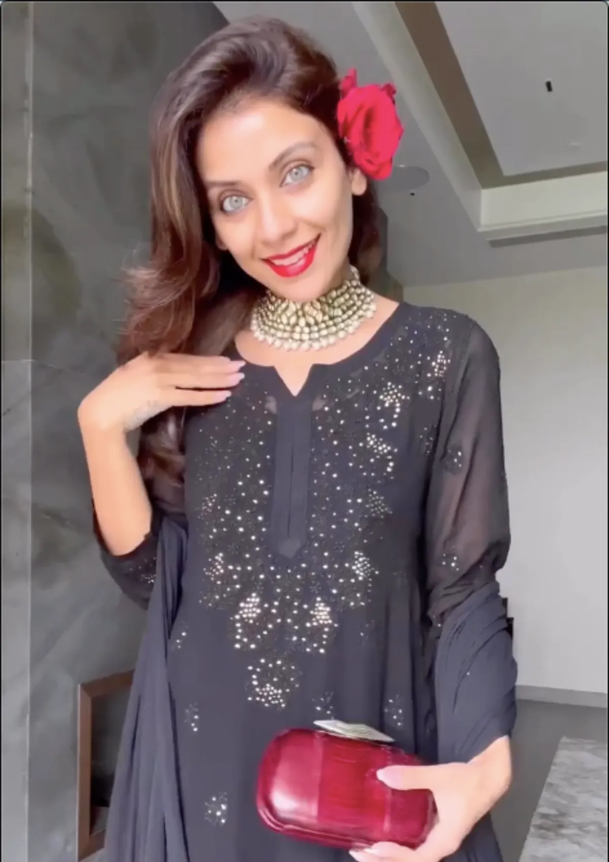 Mira Georgette Straight Kurta Set