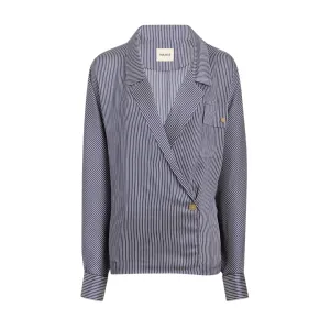 Navy Stripe Garth Top
