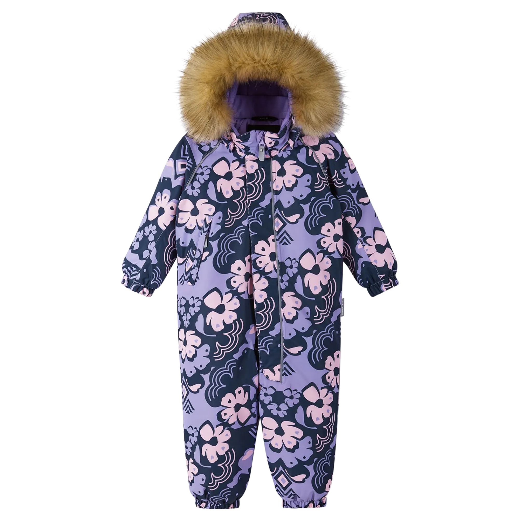 Reima Toddlers' Lappi Waterproof Snowsuit - Blooming Lilac