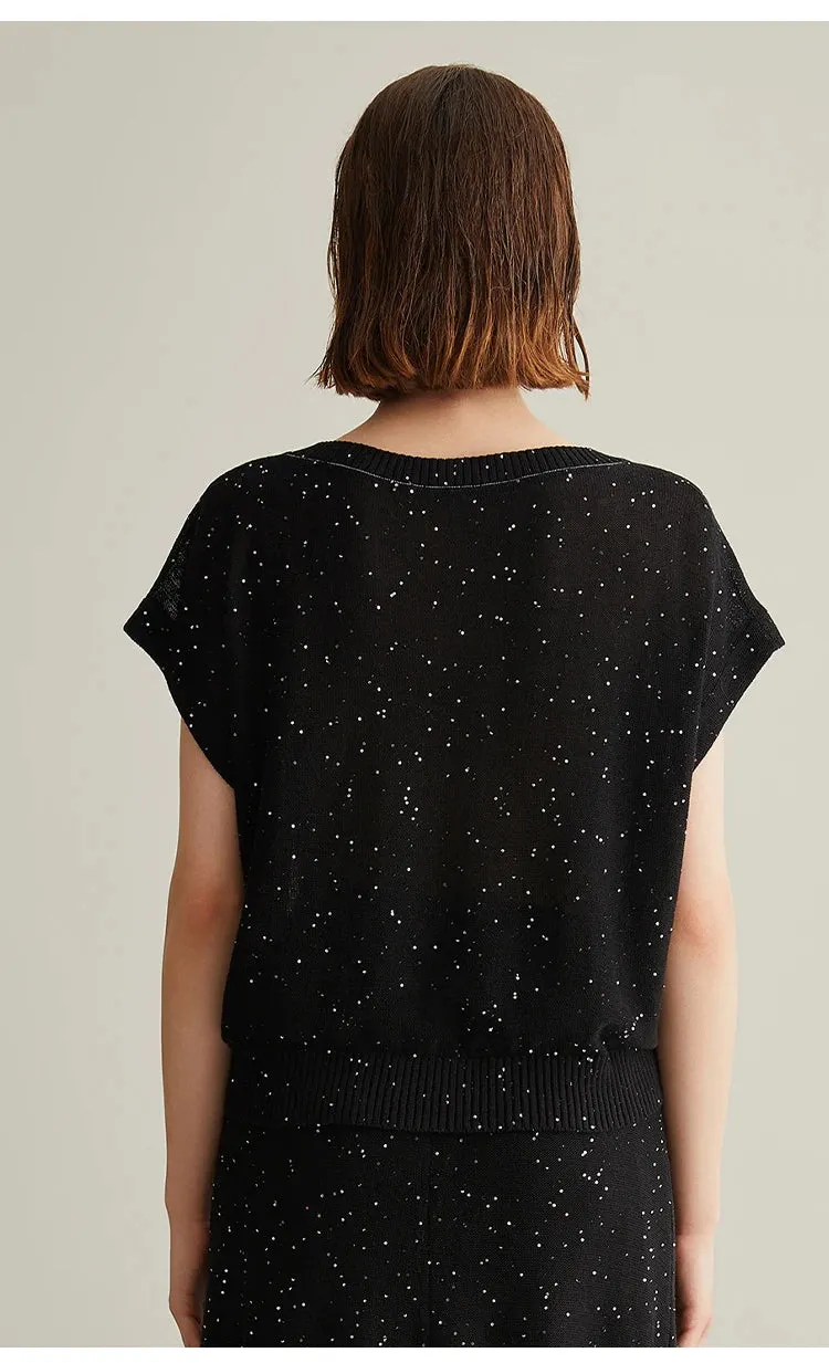 Silk Linen Pullover Sweaters
