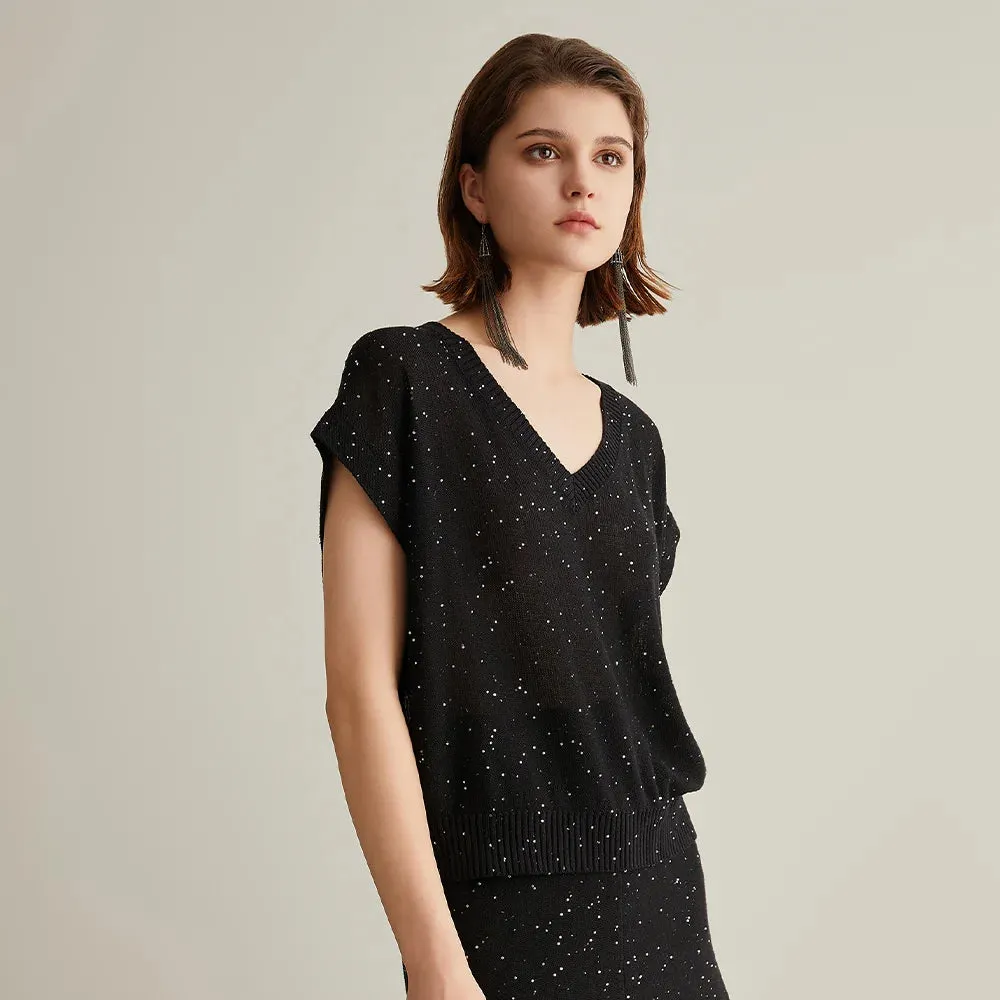 Silk Linen Pullover Sweaters