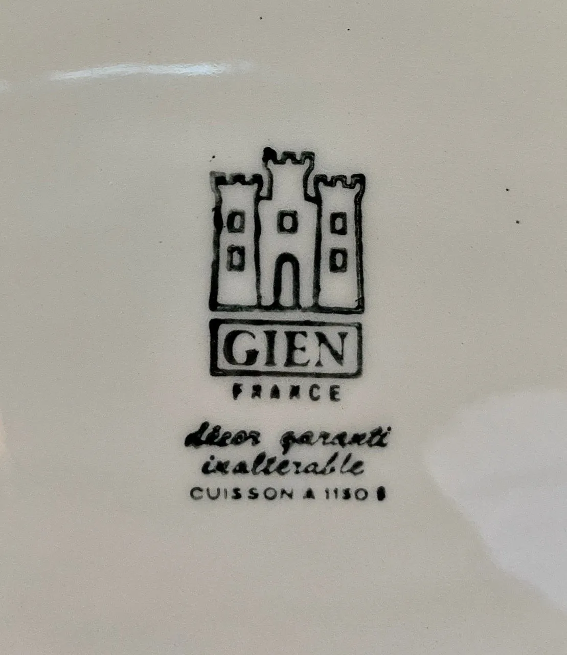 Vintage Black Transferware Platter Lamb Le Carré D’Agneau Rôti Persillé French Advertising